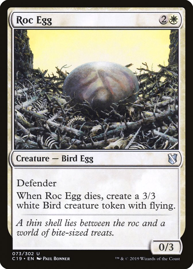 Roc Egg [Commander 2019] MTG Single Magic: The Gathering | Red Claw Gaming