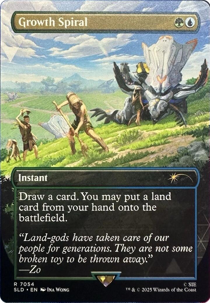 Growth Spiral [Secret Lair Drop Series] MTG Single Magic: The Gathering | Red Claw Gaming