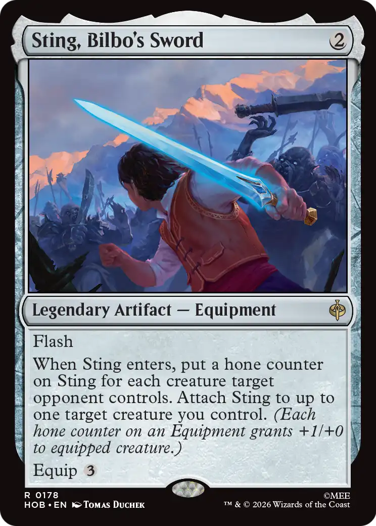 Sting, Bilbo's Sword [The Hobbit] | Red Claw Gaming
