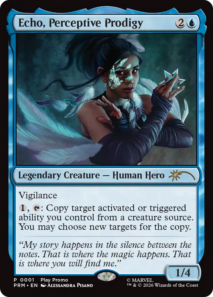 Echo, Perceptive Prodigy [Standard Showdown Promos] | Red Claw Gaming