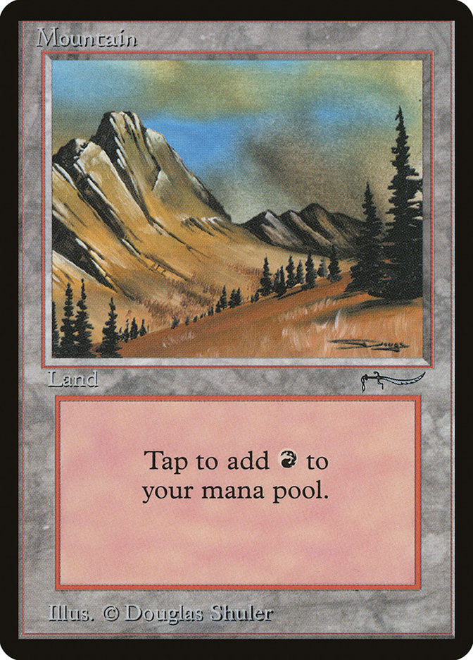 Mountain (77) [Arabian Nights] MTG Single Magic: The Gathering | Red Claw Gaming