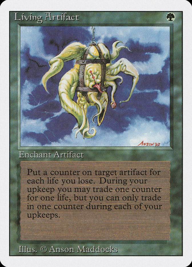 Living Artifact [Revised Edition] MTG Single Magic: The Gathering | Red Claw Gaming