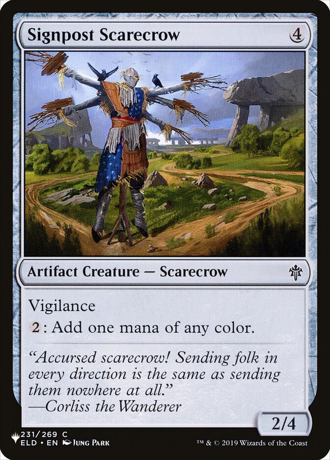 Signpost Scarecrow [The List] MTG Single Magic: The Gathering | Red Claw Gaming