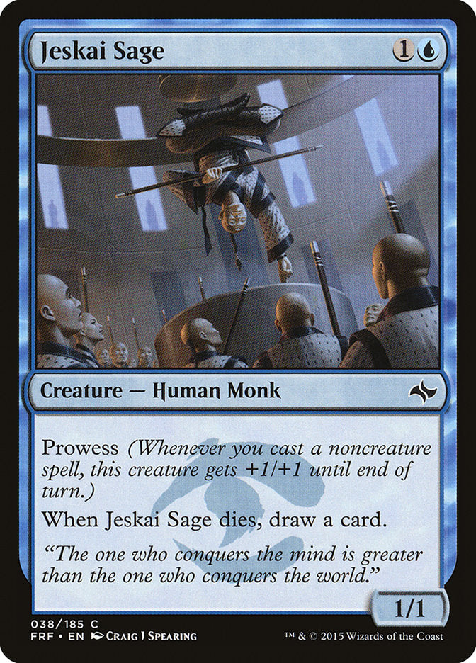 Jeskai Sage [Fate Reforged] MTG Single Magic: The Gathering | Red Claw Gaming