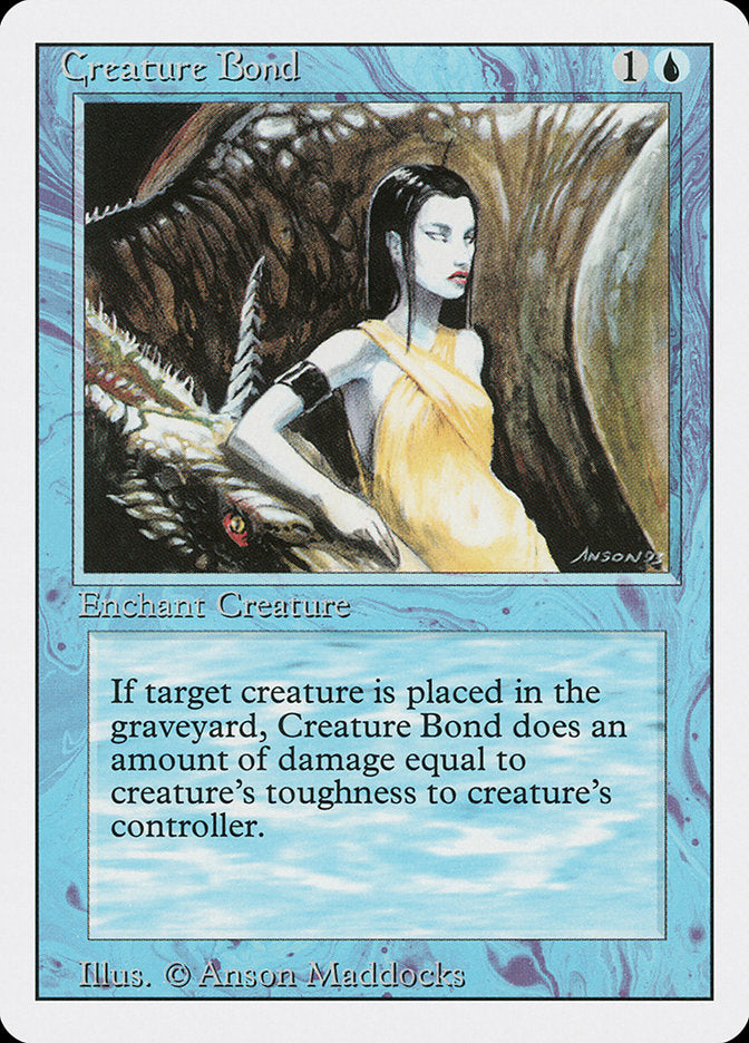 Creature Bond [Revised Edition] MTG Single Magic: The Gathering | Red Claw Gaming