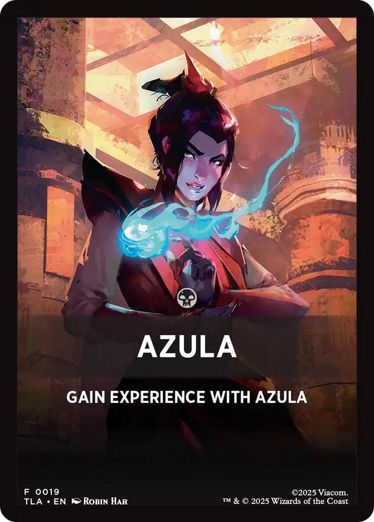 Azula Theme Card [Avatar: The Last Airbender Tokens] MTG Single Magic: The Gathering | Red Claw Gaming