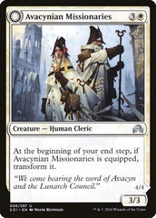 Avacynian Missionaries // Lunarch Inquisitors [Shadows over Innistrad] MTG Single Magic: The Gathering | Red Claw Gaming