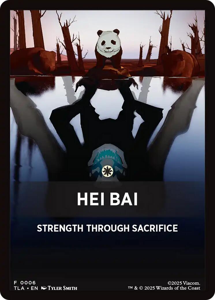 Hei Bai Theme Card [Avatar: The Last Airbender Tokens] | Red Claw Gaming