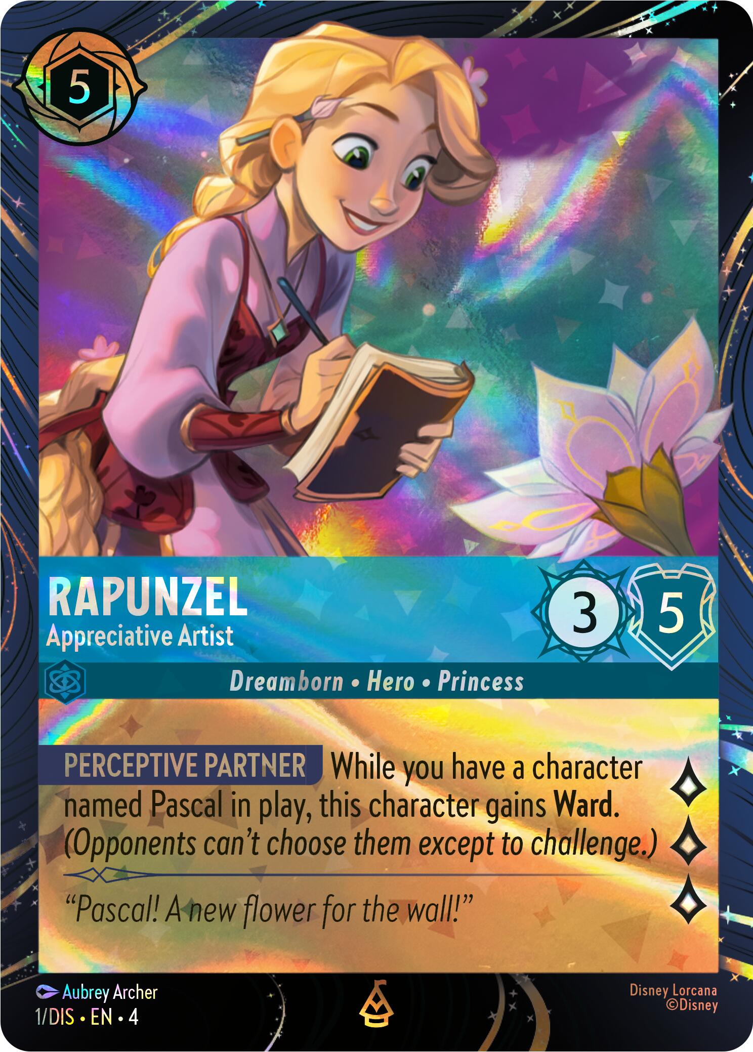Rapunzel - Appreciative Artist (1) [Promo Cards] Lorcana Single Disney | Red Claw Gaming