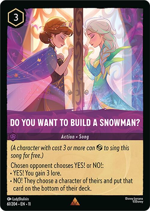 Do You Want To Build A Snowman? (61/204) [Winterspell] Lorcana Single Disney | Red Claw Gaming