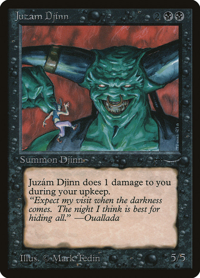 Juzam Djinn [Arabian Nights] MTG Single Magic: The Gathering | Red Claw Gaming