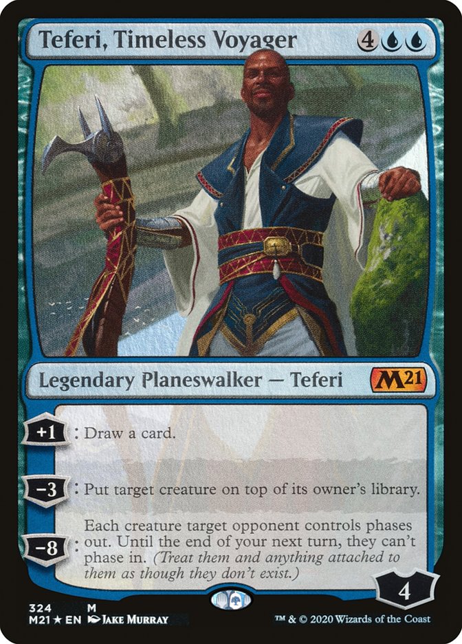 Teferi, Timeless Voyager [Core Set 2021] MTG Single Magic: The Gathering | Red Claw Gaming