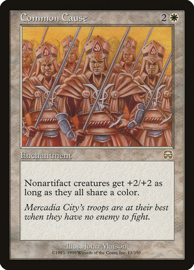Common Cause [Mercadian Masques] MTG Single Magic: The Gathering | Red Claw Gaming