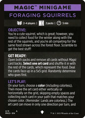Foraging Squirrels (Magic Minigame) [Modern Horizons 2 Minigame] MTG Single Magic: The Gathering | Red Claw Gaming