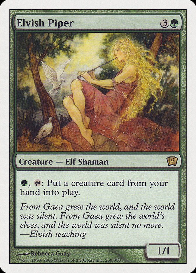 Elvish Piper [Ninth Edition] MTG Single Magic: The Gathering | Red Claw Gaming