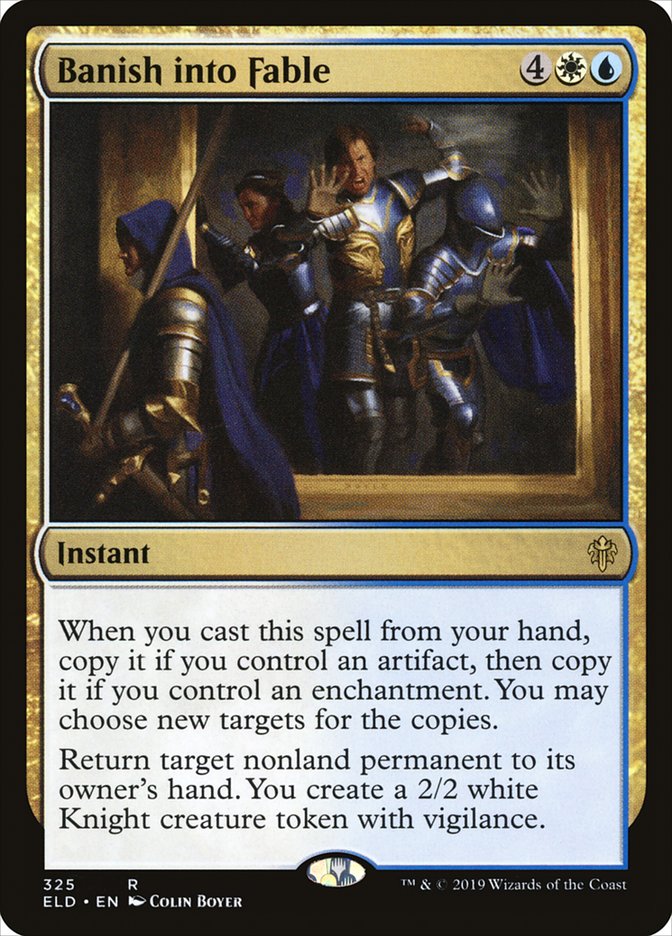 Banish into Fable [Throne of Eldraine] MTG Single Magic: The Gathering | Red Claw Gaming