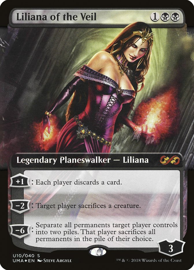 Liliana of the Veil (Topper) [Ultimate Masters Box Topper] MTG Single Magic: The Gathering | Red Claw Gaming