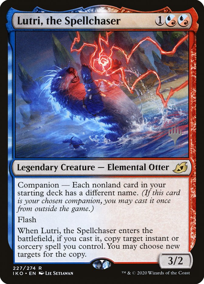Lutri, the Spellchaser (Promo Pack) [Ikoria: Lair of Behemoths Promos] MTG Single Magic: The Gathering | Red Claw Gaming