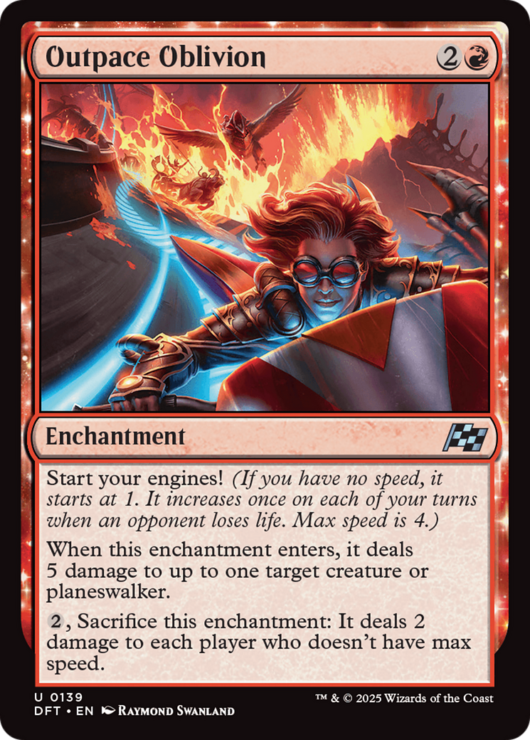 Outpace Oblivion [Aetherdrift] MTG Single Magic: The Gathering | Red Claw Gaming