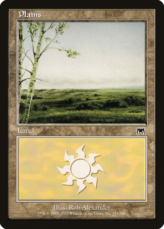 Plains (331) [Onslaught] MTG Single Magic: The Gathering | Red Claw Gaming