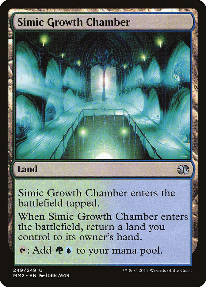 Simic Growth Chamber [Modern Masters 2015] MTG Single Magic: The Gathering | Red Claw Gaming