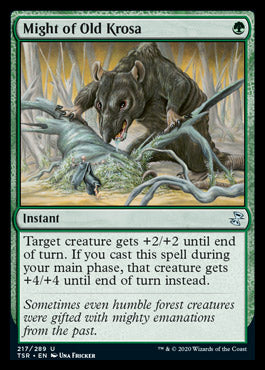 Might of Old Krosa [Time Spiral Remastered] | Red Claw Gaming