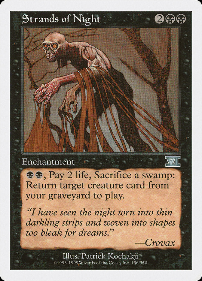 Strands of Night [Classic Sixth Edition] MTG Single Magic: The Gathering | Red Claw Gaming