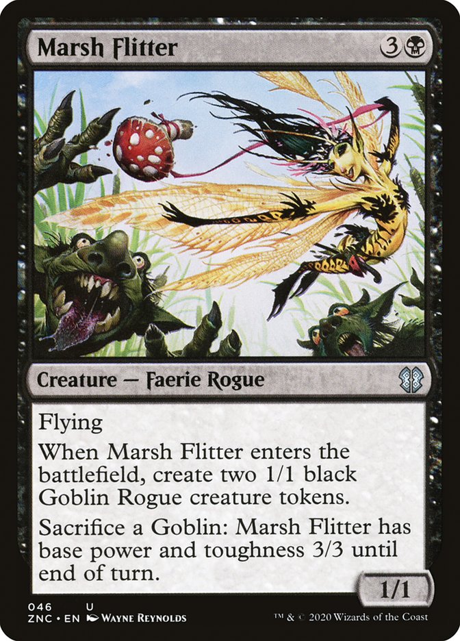 Marsh Flitter [Zendikar Rising Commander] MTG Single Magic: The Gathering | Red Claw Gaming
