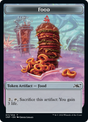 Clown Robot (003) // Food (011) Double-Sided Token [Unfinity Tokens] MTG Single Magic: The Gathering | Red Claw Gaming