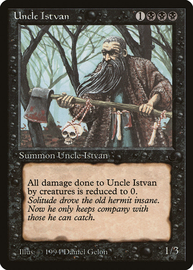 Uncle Istvan [The Dark] MTG Single Magic: The Gathering | Red Claw Gaming