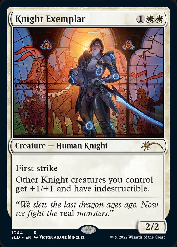 Knight Exemplar (1044) [Secret Lair Drop Series] MTG Single Magic: The Gathering | Red Claw Gaming