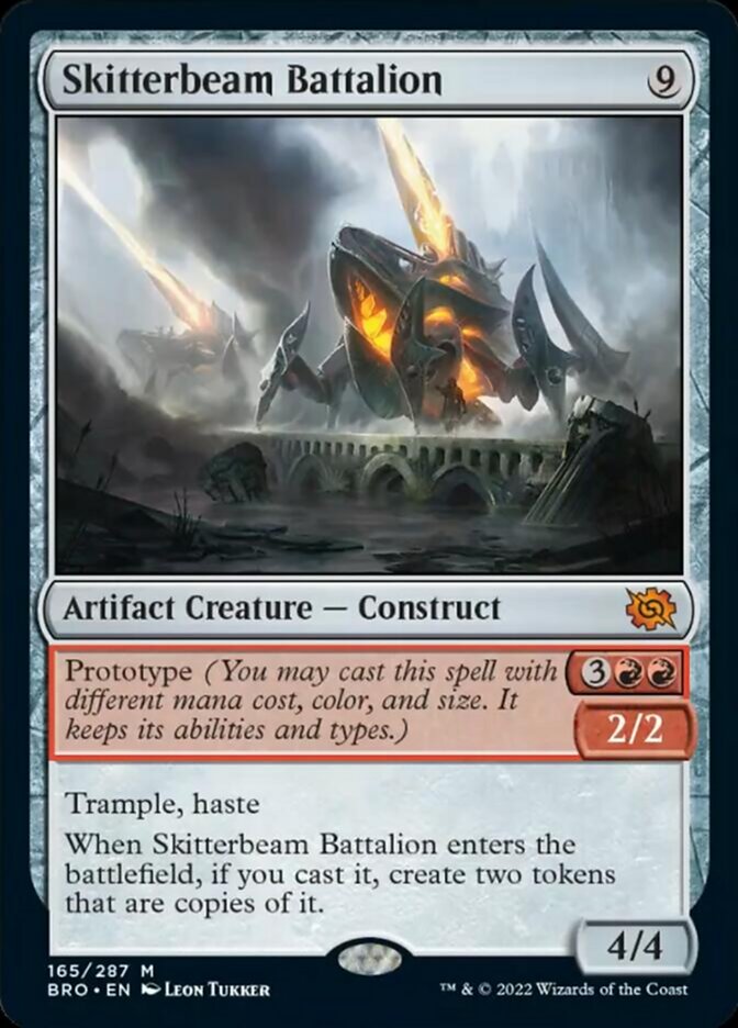 Skitterbeam Battalion [The Brothers' War] MTG Single Magic: The Gathering | Red Claw Gaming