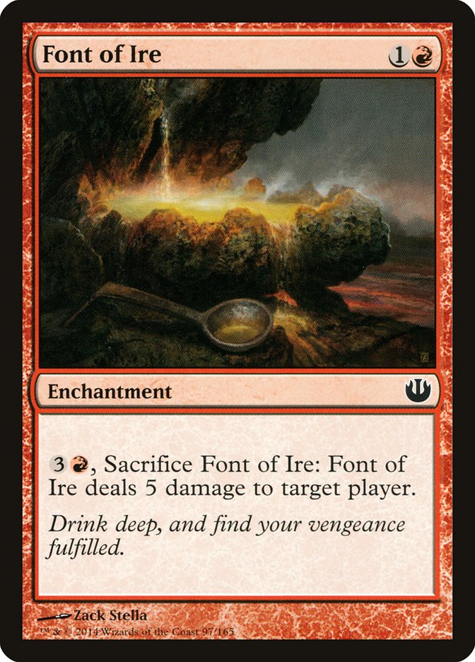 Font of Ire [Journey into Nyx] MTG Single Magic: The Gathering | Red Claw Gaming
