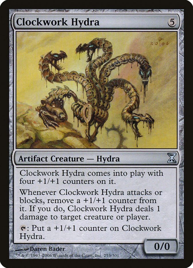 Clockwork Hydra [Time Spiral] MTG Single Magic: The Gathering | Red Claw Gaming
