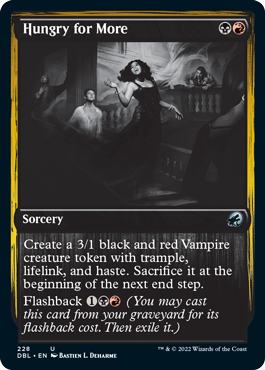 Hungry for More [Innistrad: Double Feature] MTG Single Magic: The Gathering | Red Claw Gaming