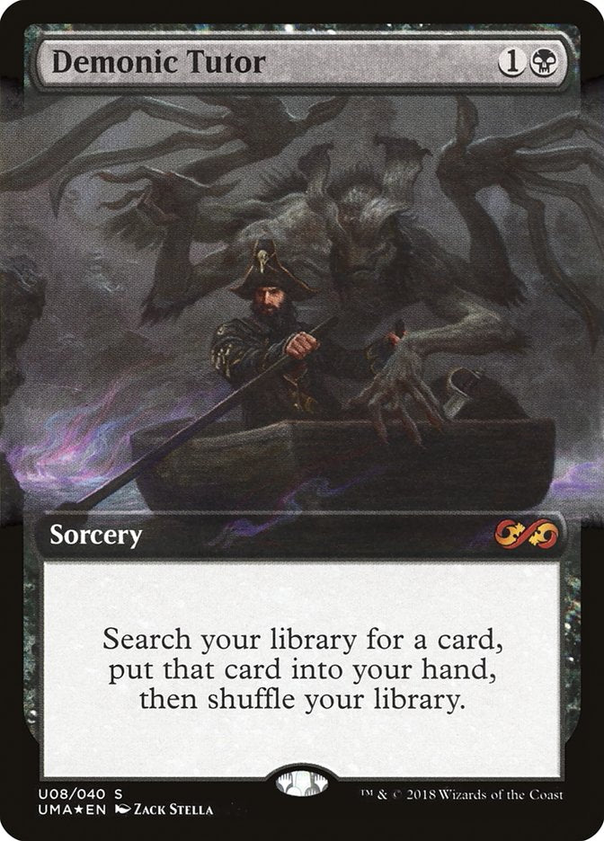 Demonic Tutor (Topper) [Ultimate Masters Box Topper] MTG Single Magic: The Gathering | Red Claw Gaming