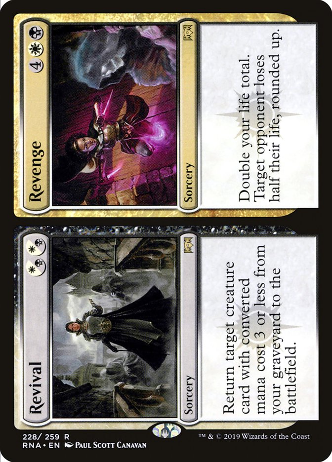 Revival // Revenge [Ravnica Allegiance] MTG Single Magic: The Gathering | Red Claw Gaming