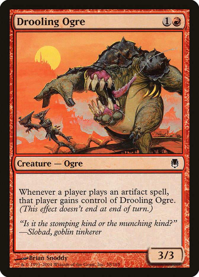 Drooling Ogre [Darksteel] MTG Single Magic: The Gathering | Red Claw Gaming