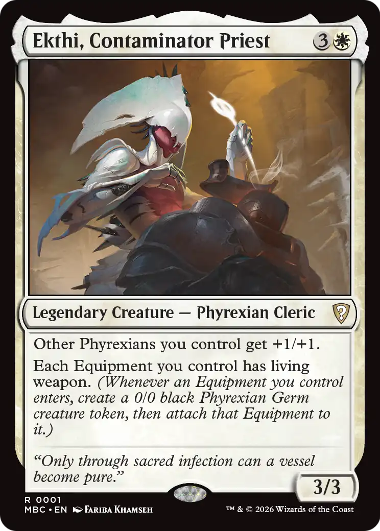 Ekthi, Contaminator Priest [Mystery Booster: Commander Edition] | Red Claw Gaming