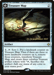 Treasure Map // Treasure Cove [Ixalan Prerelease Promos] MTG Single Magic: The Gathering | Red Claw Gaming