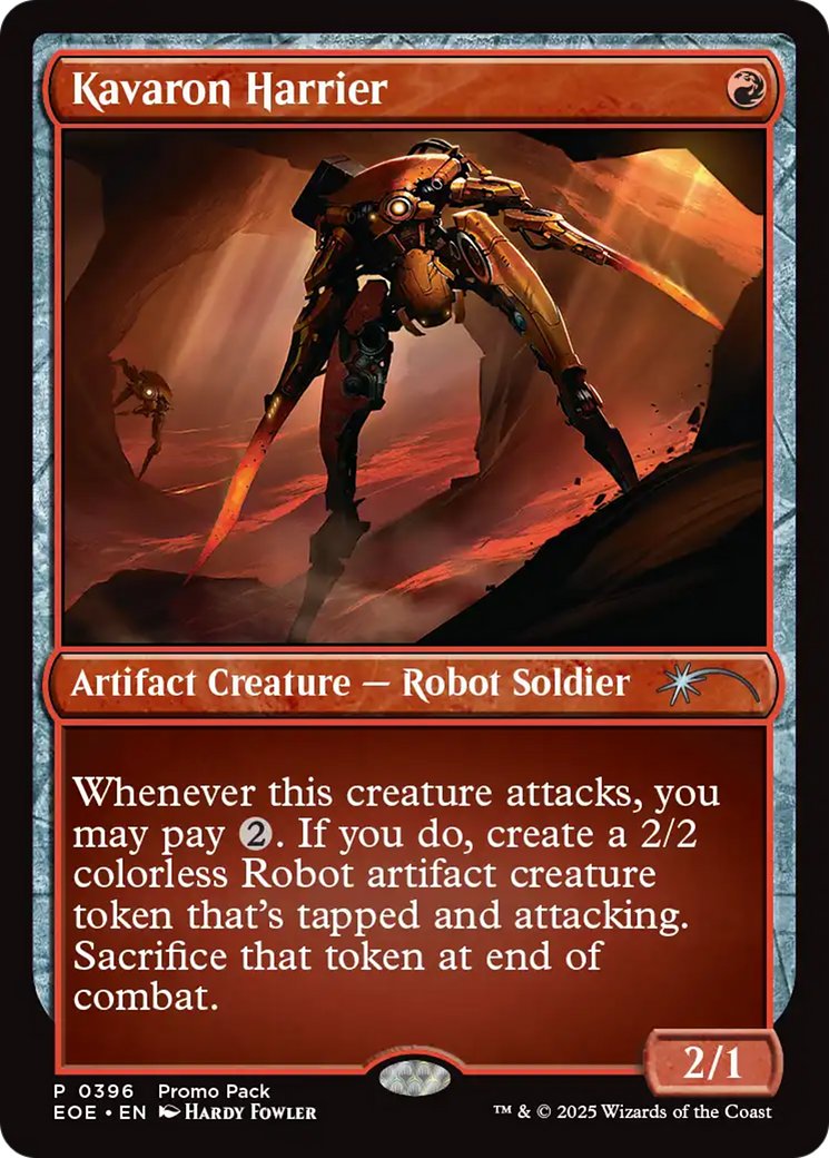 Kavaron Harrier [Edge of Eternities Promo Pack] MTG Single Magic: The Gathering | Red Claw Gaming