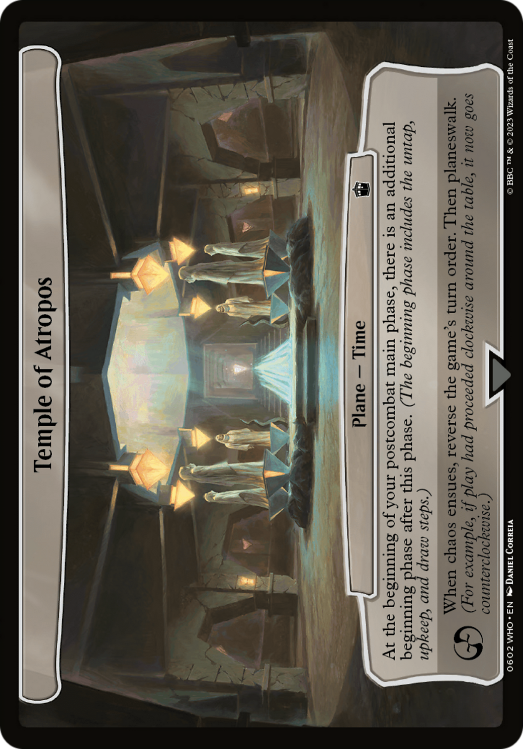 Temple of Atropos [Doctor Who] MTG Single Magic: The Gathering | Red Claw Gaming