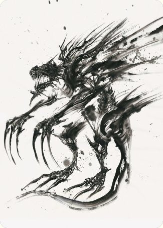 Phyrexian Obliterator Art Card [Phyrexia: All Will Be One Art Series] MTG Single Magic: The Gathering | Red Claw Gaming