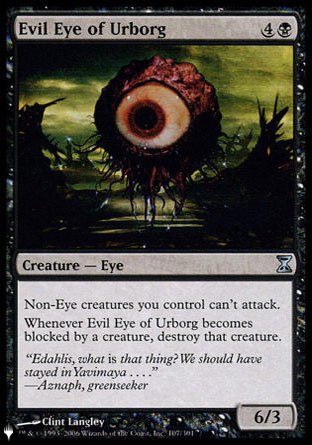 Evil Eye of Urborg [The List] MTG Single Magic: The Gathering | Red Claw Gaming