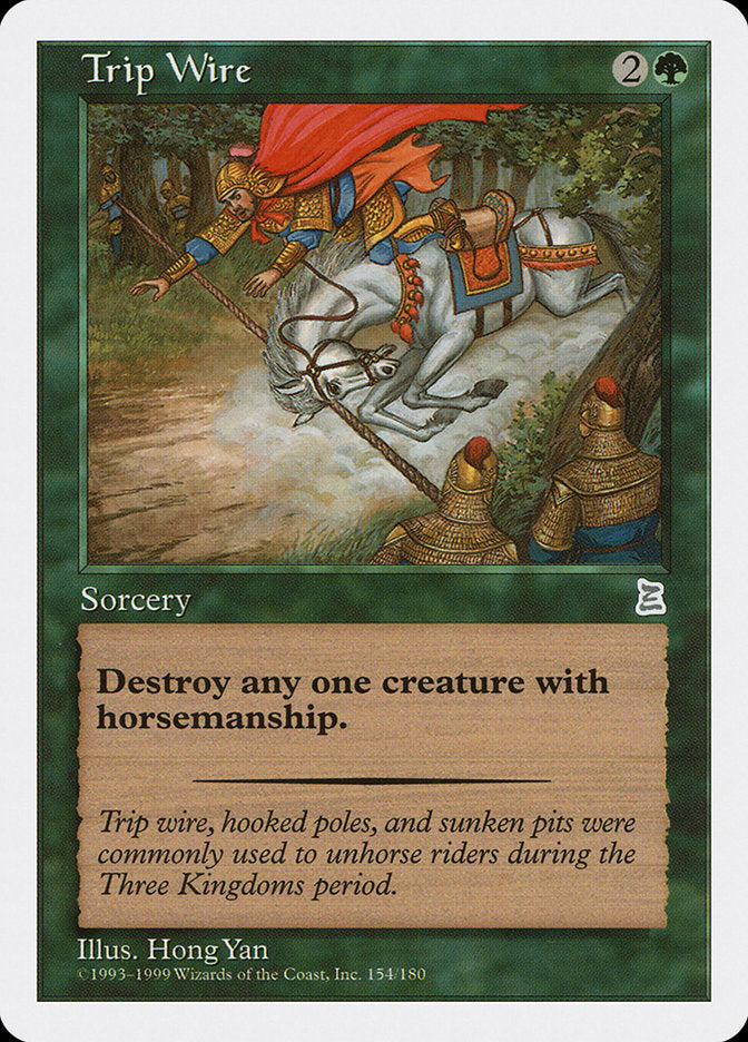Trip Wire [Portal Three Kingdoms] MTG Single Magic: The Gathering | Red Claw Gaming