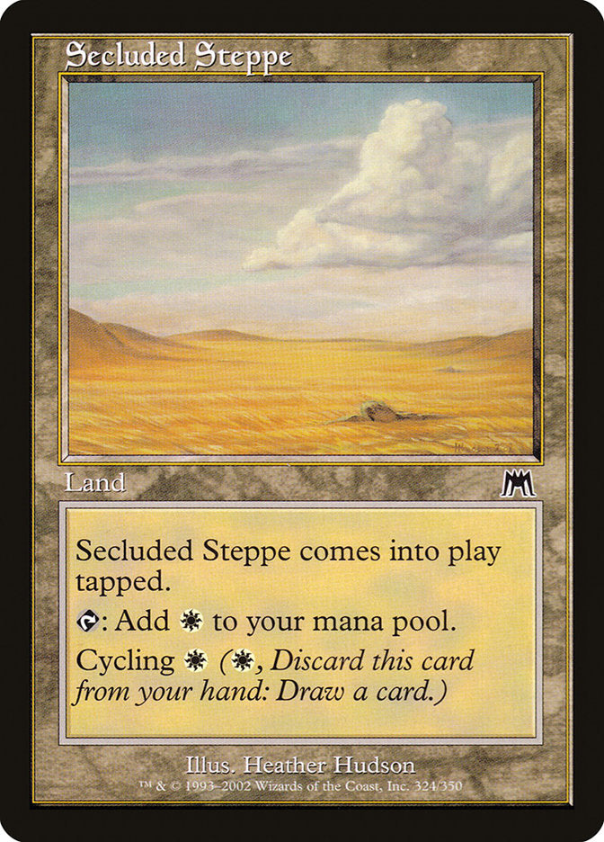 Secluded Steppe [Onslaught] MTG Single Magic: The Gathering | Red Claw Gaming