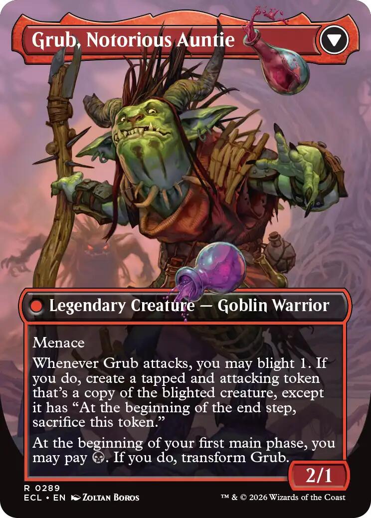 Grub, Storied Matriarch (Borderless) [Lorwyn Eclipsed] MTG Single Magic: The Gathering | Red Claw Gaming