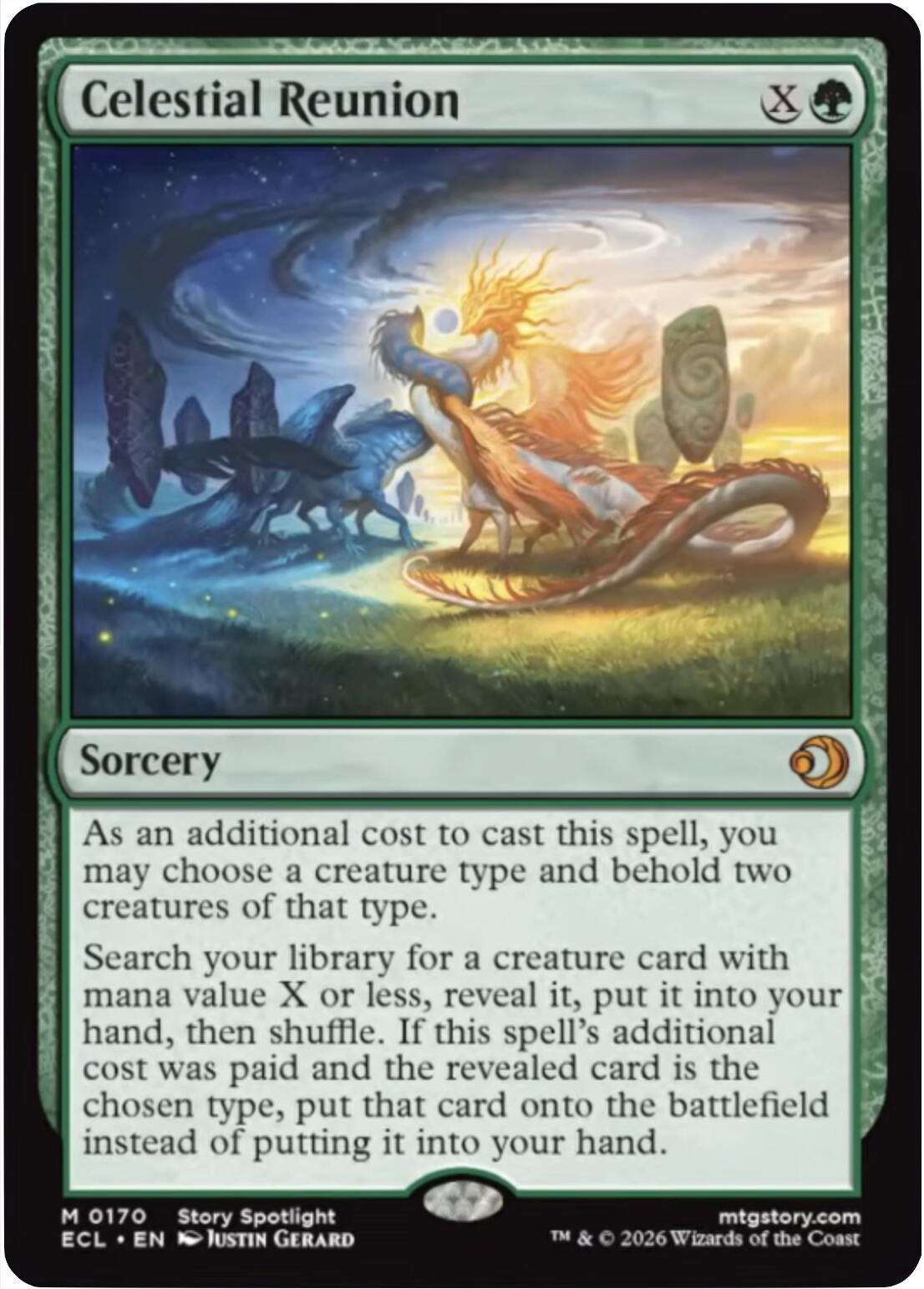Celestial Reunion [Lorwyn Eclipsed] MTG Single Magic: The Gathering | Red Claw Gaming