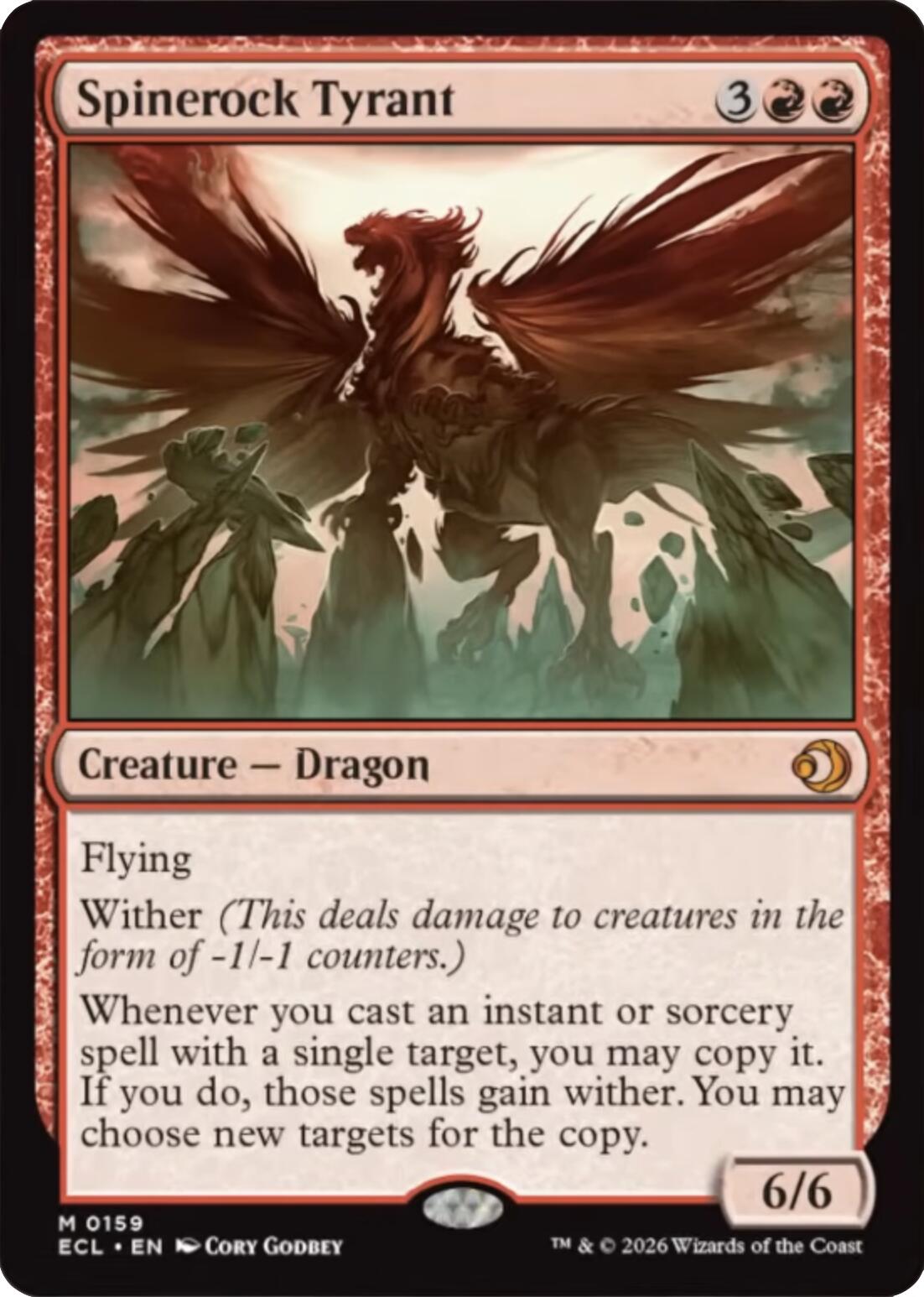 Spinerock Tyrant [Lorwyn Eclipsed] MTG Single Magic: The Gathering | Red Claw Gaming