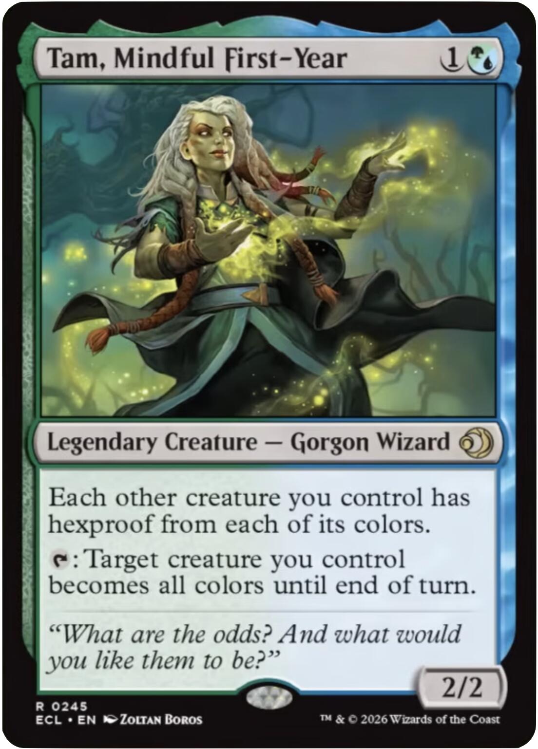 Tam, Mindful First-Year [Lorwyn Eclipsed] MTG Single Magic: The Gathering | Red Claw Gaming